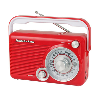 Portable AM/FM Radio - Blue