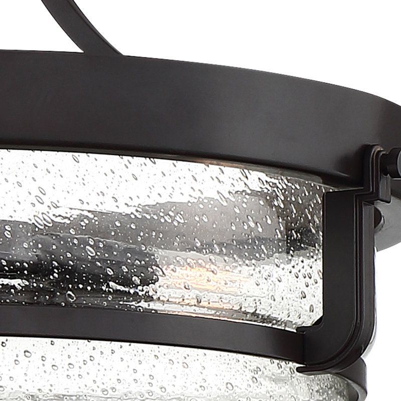 Outpost Glass Semi Flush Mount