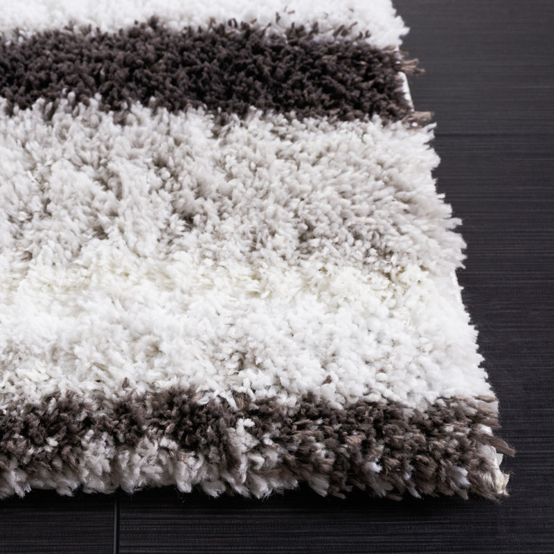 Davyan Performance Striped Rug, Square 7'