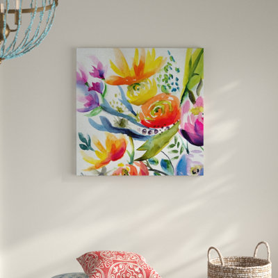 « summer spectrum iv », peinture sur toile