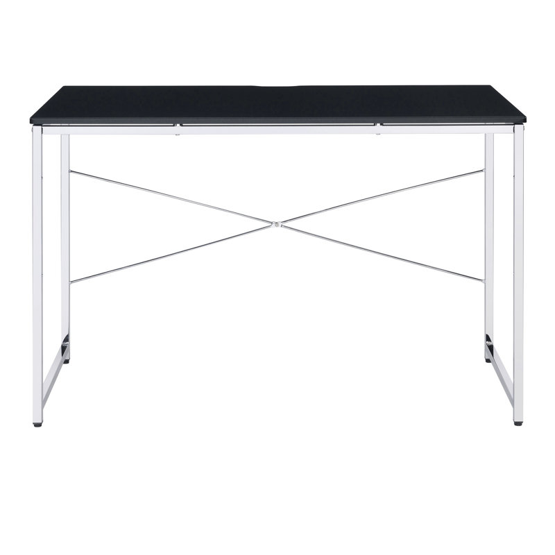 Noir et bureau de chambre à coucher - Structure de meuble-lavabo élégante et spacieuse en métal