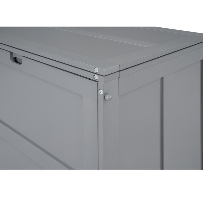 Gloricely Storage Bed, Gray