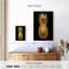 Yarlin - Ananas doré sur fond noir II-108384133