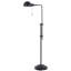 Lampe sur pied de forme traditionnelle ajustable 58 "avec abat-jour dôme-1971887493-1971887482