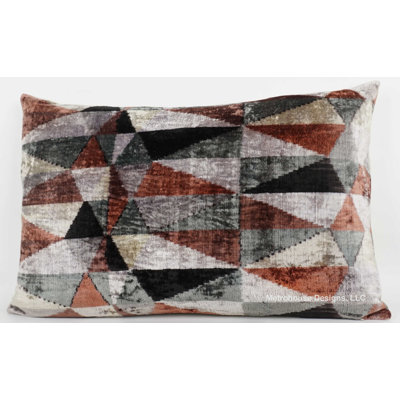 Velvet Lumbar Pillow Cover & Insert