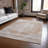 Anna Orange Washable Indoor-Outdoor Rug - -1425525347