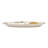 Oval Printed Stoneware Platter with Botanicals