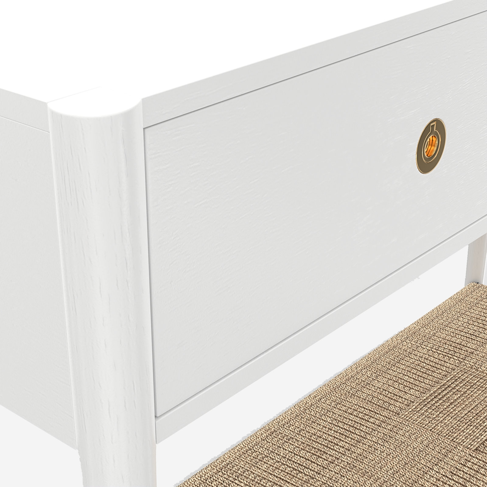 Madeline 48" Console Table, White