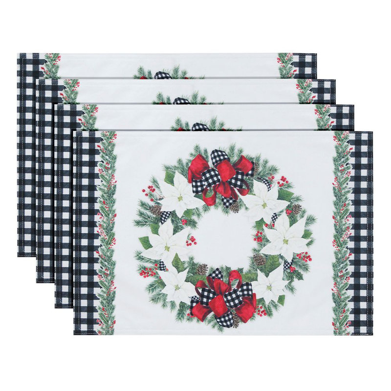 Napperon Christmas Trimmings 19 "x 13"