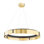 Tribeca 1 - Light Unique / Statement Wagon Wheel LED Chandelier