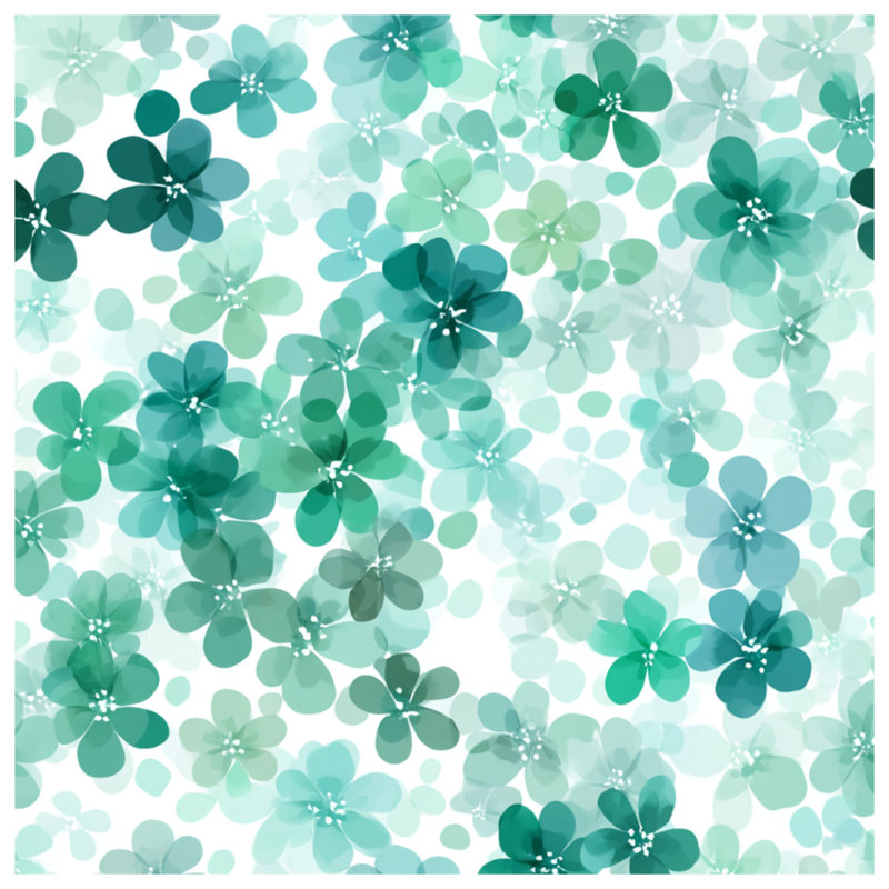 Tapisserie murale florale - Décoration murale nature, H 50 po x l 60 po avec 4 œillets