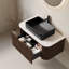 Meuble-lavabo mural 36 po avec lavabo Dina