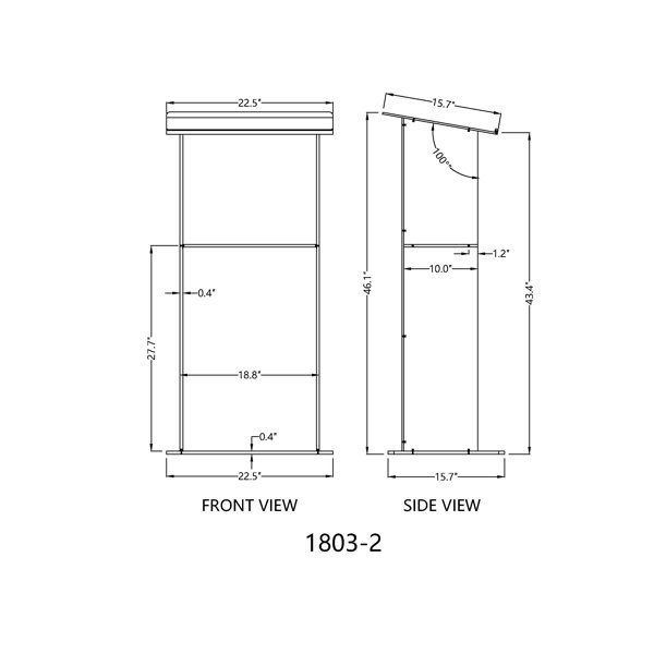 Dimensions du produit