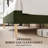 Velvet Henley Upholstered Scalloped Bed, Queen Size Bed Frame with Headboard-1405303938-1405303940