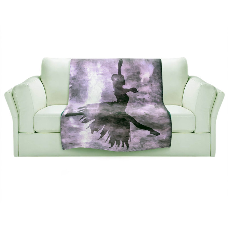 Hand Woven Throw Blanket, 51" x 60"