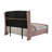 Echikson Upholstered Wingback Bed