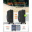 Valise souple extensible avec verrou TSA-129435443