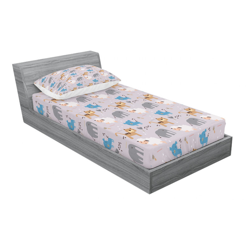 Microfiber Sheet Set, Twin XL Sheet Set + Fitted Sheet + 1 Pillowcase
