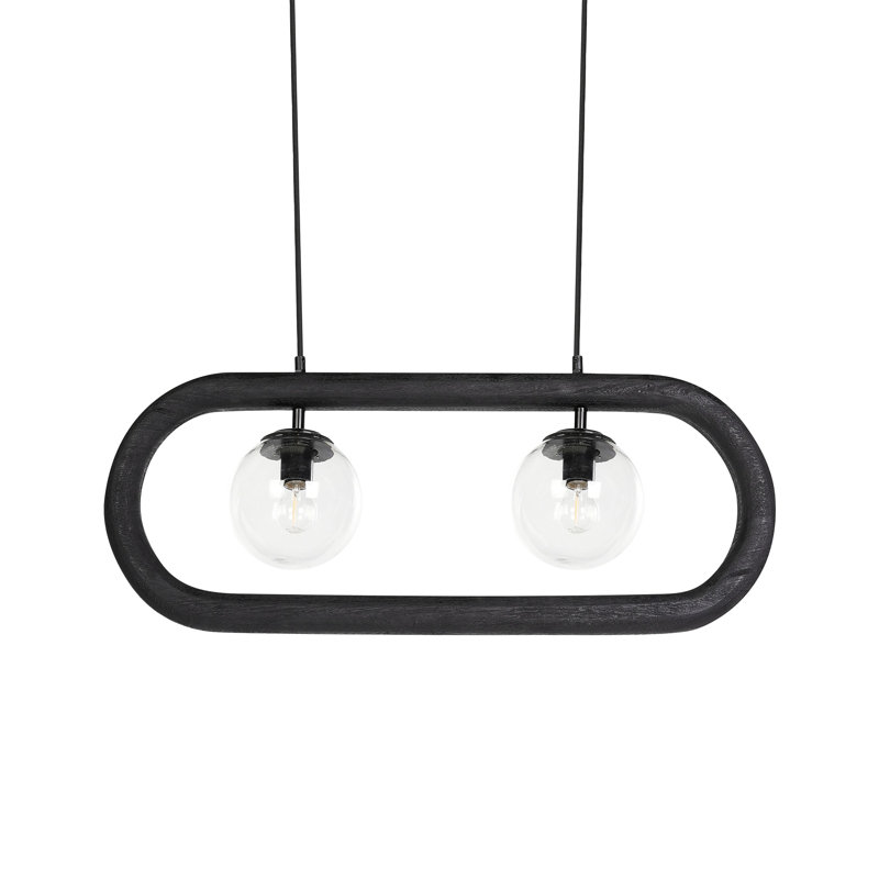 Anahis 2 - Light Matte Black Unique/Statement Pendant