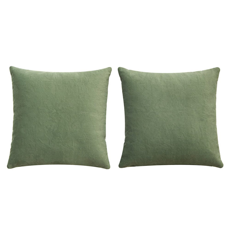 Square Cushion, Moss Green