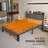 Modern Bed Frame with Charging Station and Upholstered Headboard-21771445