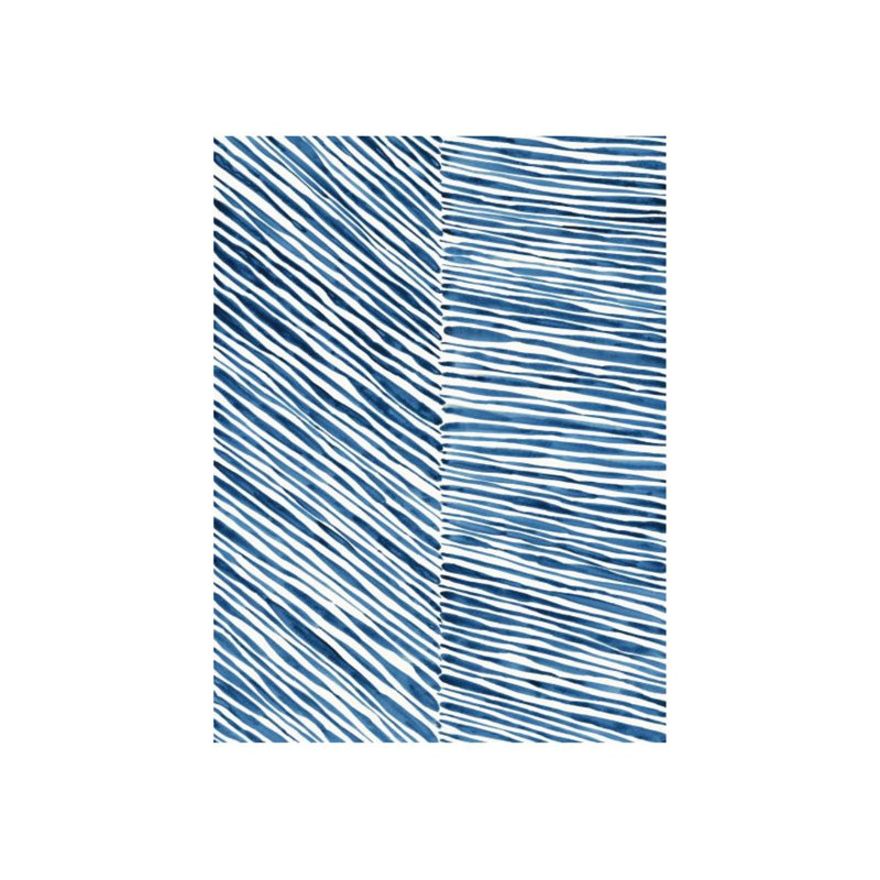Blue Wood I Painting by Sara Brown, Image Brush Gel, 72" H x 54" W