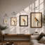 Songbird on Post Botanical - Framed Print-48806260-48806269