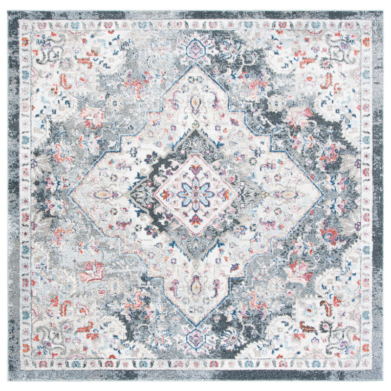 Tapis oriental Kahla Phoenix Performance, Carré 6 pi 7 po