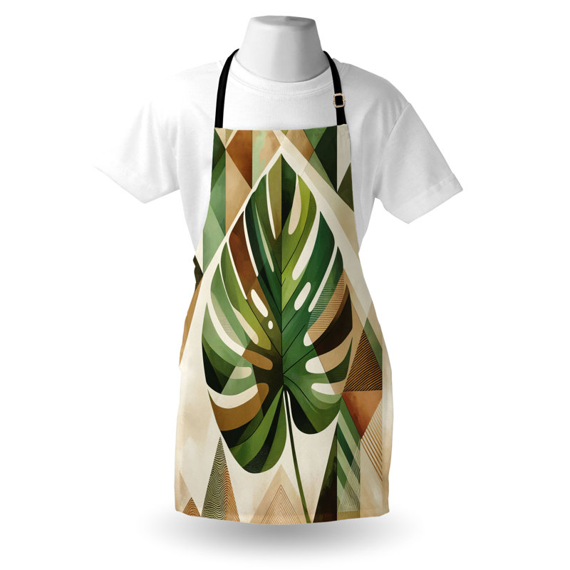 No Pattern Bib Apron