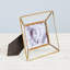 Anjana Recycled Glass and Gold Metal Photo Frame-434227708