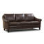 Genuine Leather 61'' Rolled Arm Loveseat-1095956931-1161086021