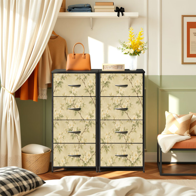 Commode de rangement verticale 4 tiroirs
