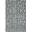 Tapis géométrique gris foncé / ivoire Oceola-1618047417
