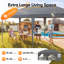 3x6m (10x20ft) Pop Up Canopy Gazebo with Removable Sidewalls, Adjustable Height Event Shelter-515335981