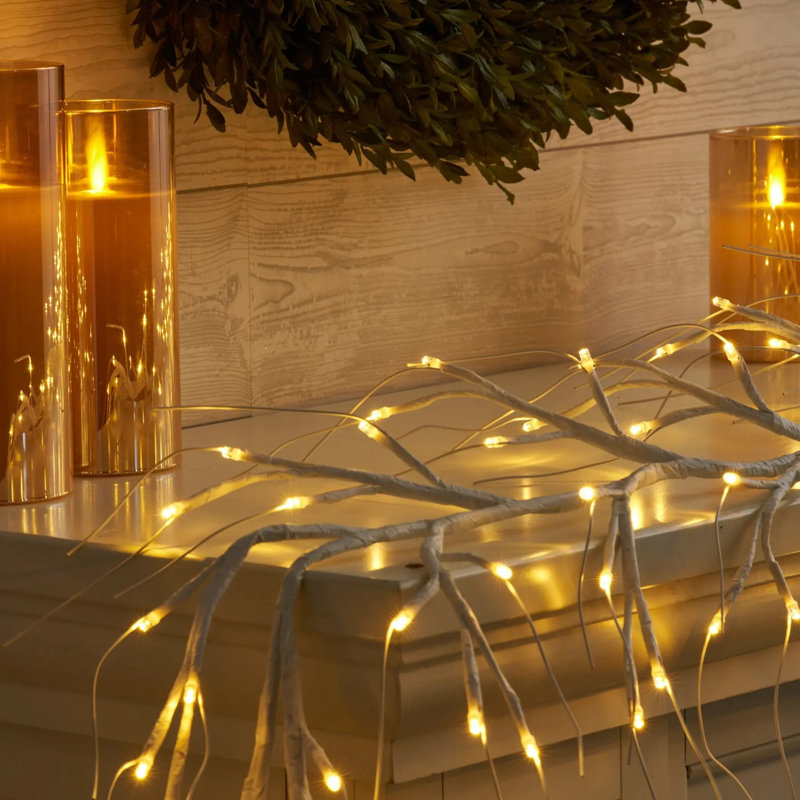 Guirlande de Noël 120 lumières à DEL, Blanc
