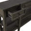 Console de couloir Trelawny de 74 po avec tablettes ouvertes