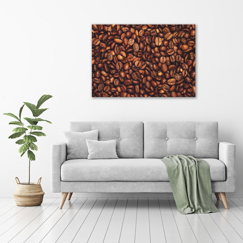 Coffee Beans - Wrapped Canvas Print