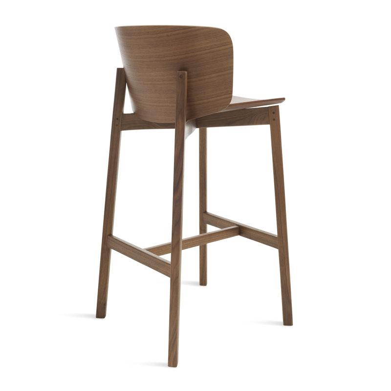 Buddy Stool, Walnut, Bar Stool (32" Seat height)