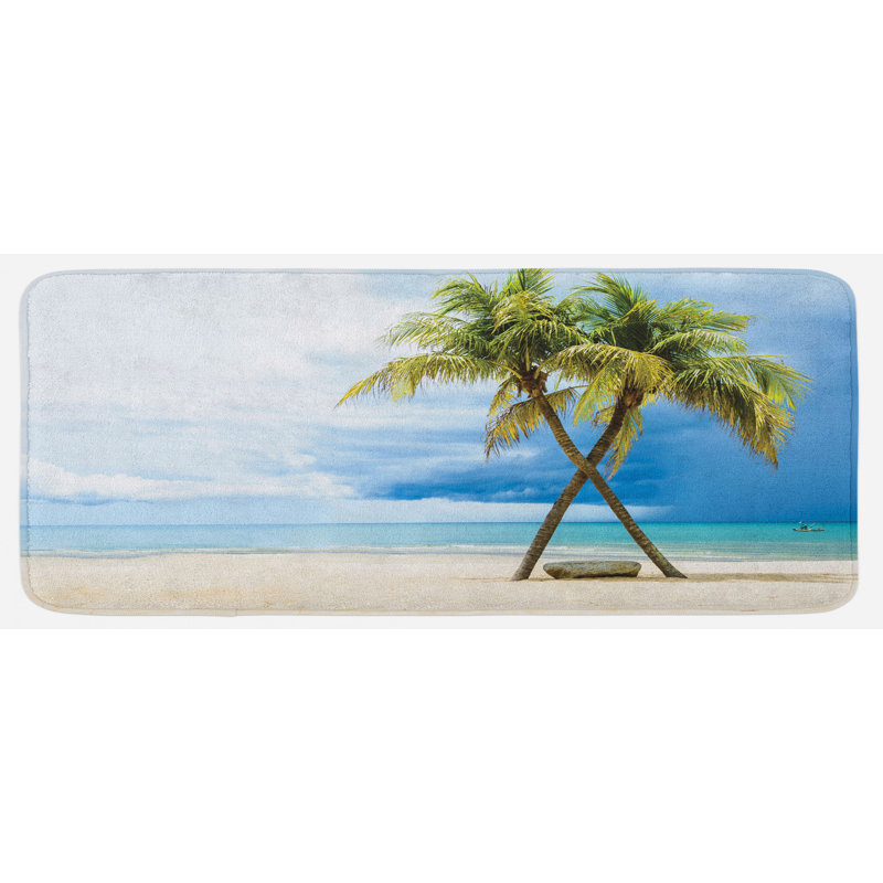 Tapis de cuisine hawaii