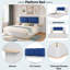 Lit plateforme tapissier avec tablettes-902076631-902076626