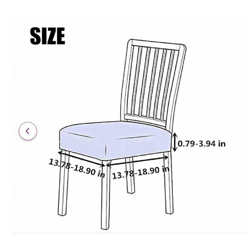 Box Cushion Dining Chair Slipcover