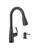 MOEN Essie Touchless Single-Handle Pull-Down Sprayer Kitchen Faucet with MotionSense Wave and Power Clean in Matte Black-88615439