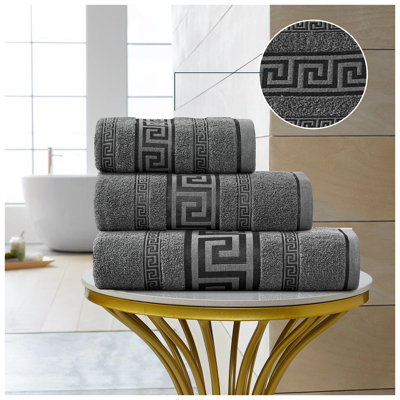 Premium Egyptian 100% Cotton Towels | Soft, Lightweight, Ultra-Absorbent Bathroom Towels for Daily Comfort