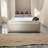 Jetted Bathtub For 2 Person,Whirlpool Tub,UL Certified, UPC Certified, 3 Sided Apron, Acrylic, 110 Gallons, Left Drain