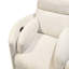 Fauteuil inclinable et oscillant pivotant manuel avec accoudoirs ronds 40 po Bre-98387659