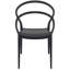 Chaise d'appoint empilable pour patio Farrah-135541136