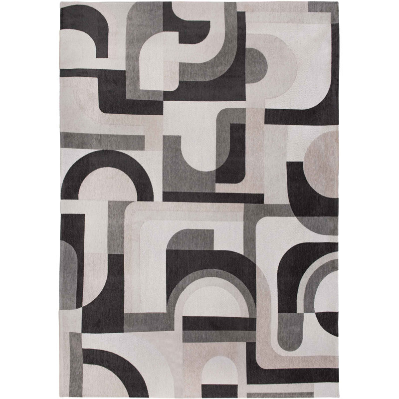 Geometric Area Rug, Rectangle 280cm x 390cm