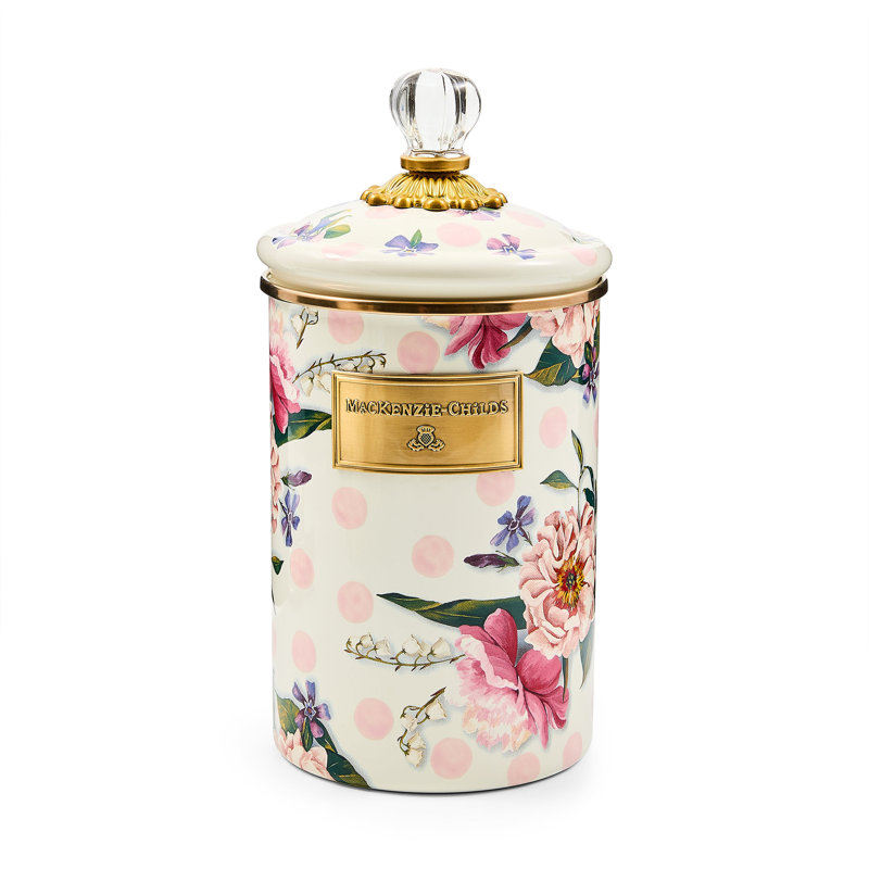 Wildflowers Pink Canister