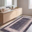 Tapis Radcliffe moderne à motif mosaïque mouchetée abstraite gris et noir, lavable à la machine, antidérapant, à poils courts, pour l'intérieur et l'extérieur, adapté aux animaux domestiques, idéal pour le salon, la chambre, la salle à manger, l'entrée, le corridor ou le bureau.-1866527390