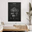 Bicyclette rétro brevet sur toile-214326964